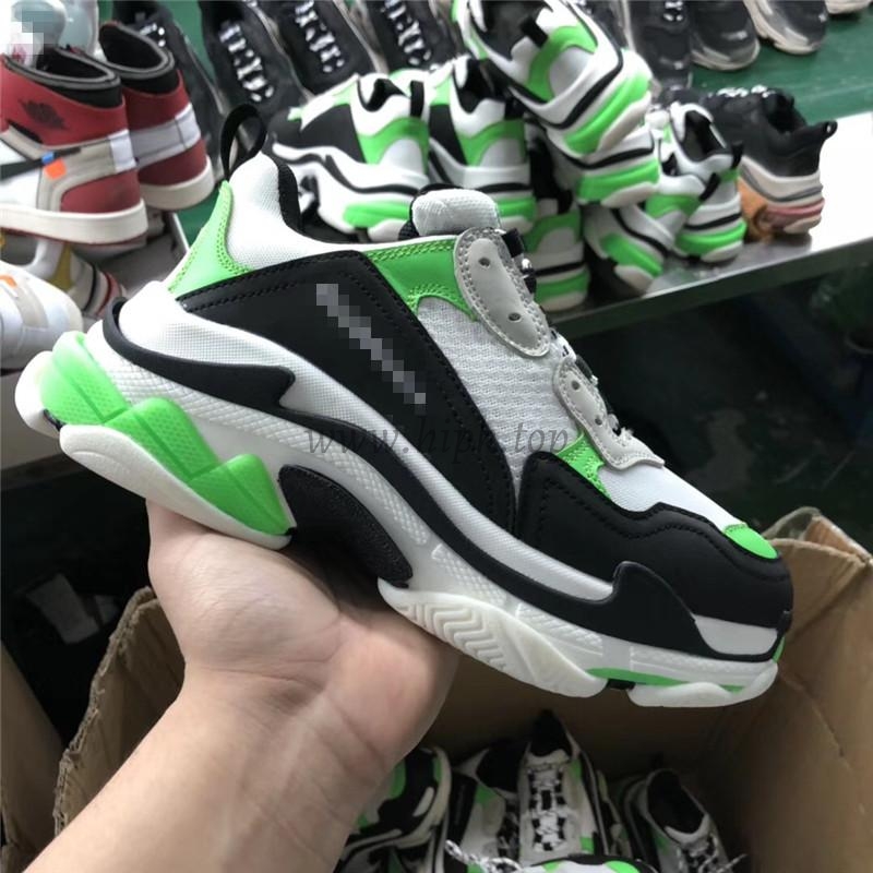 God Mr Porter Exclusive Triple S Neon Green