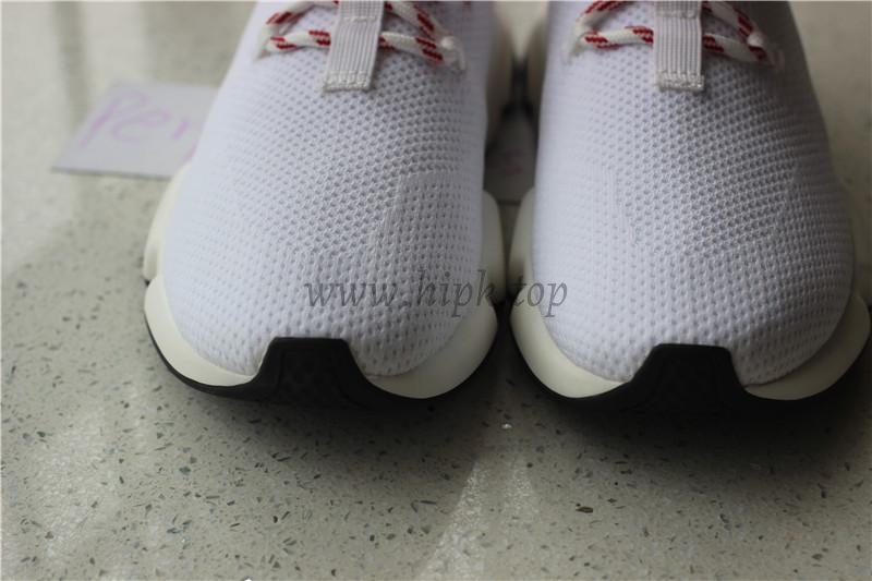 God SPEED TRAINERS Stretch textured knit white retail version ready to ship