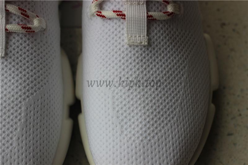 God SPEED TRAINERS Stretch textured knit white retail version ready to ship