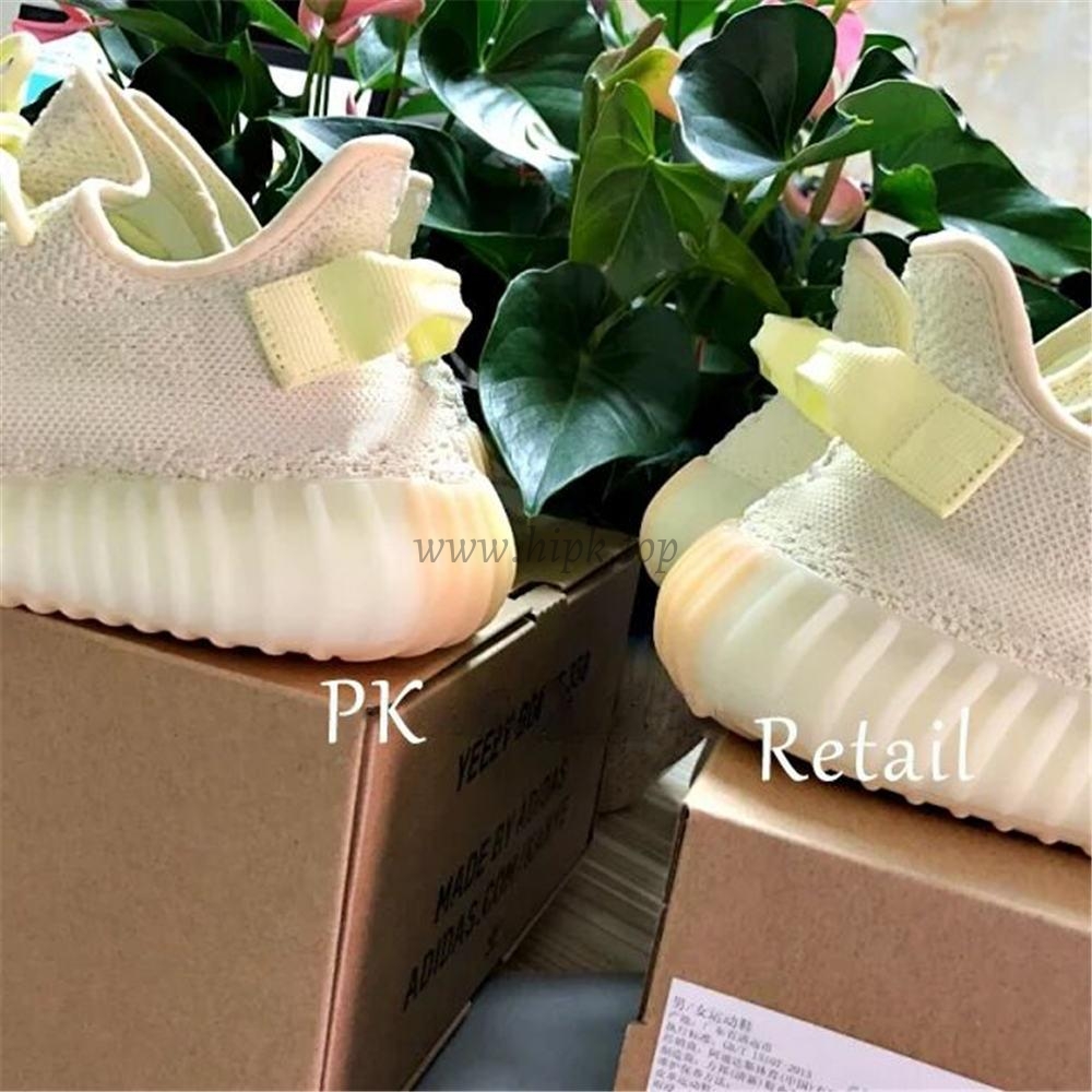 god yeezy 350 v2 butter with real premeknit from huayiyi which offer primeknit to Ad*s directly ready to ship