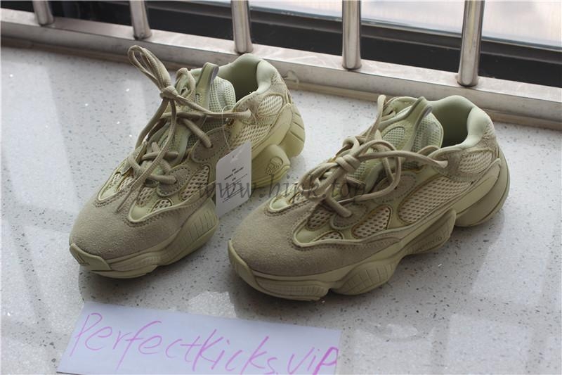 God Yeezy 500 Desert Rat Super Moon Yellow retail sample version ready