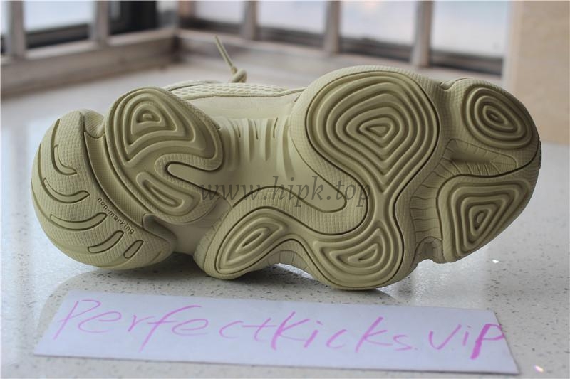 God Yeezy 500 Desert Rat Super Moon Yellow retail sample version ready