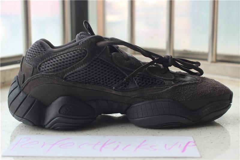 God Yeezy 500 Shadow Black retail sample version ready to ship