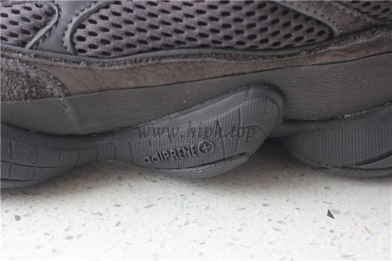 God Yeezy 500 Shadow Black retail sample version ready to ship