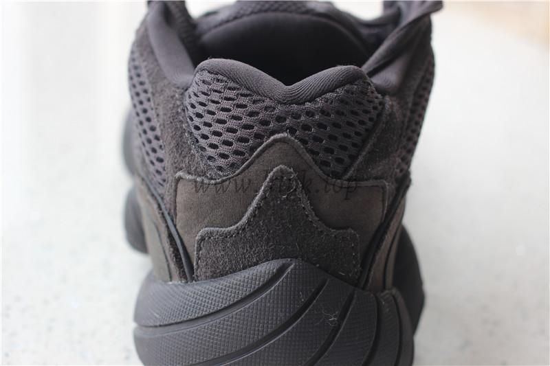 God Yeezy 500 Shadow Black retail sample version ready to ship