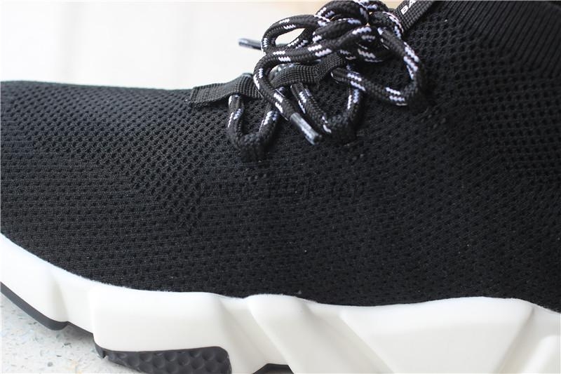 God SPEED TRAINERS Stretch textured knit black retail version ready to ship