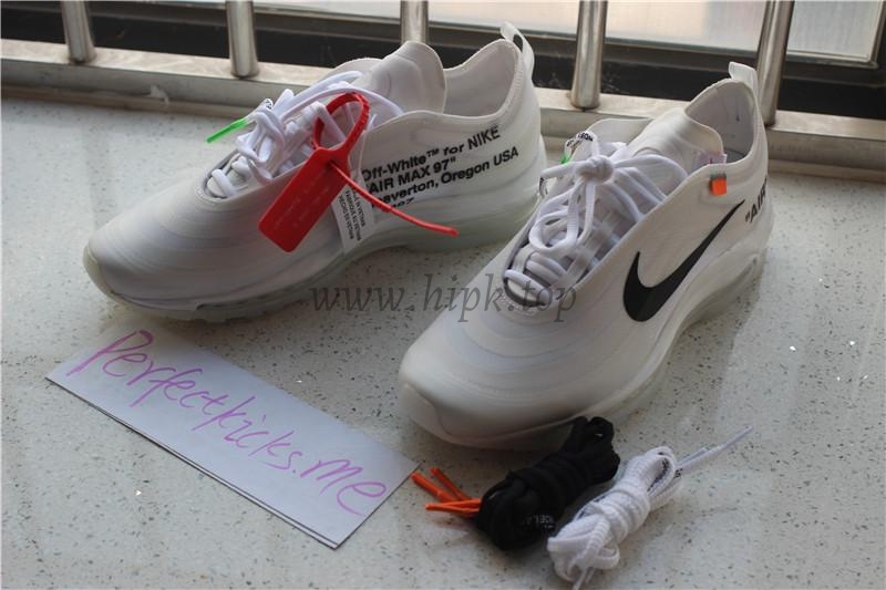 God Nike Air Max 97 OG “Off White” retail materials