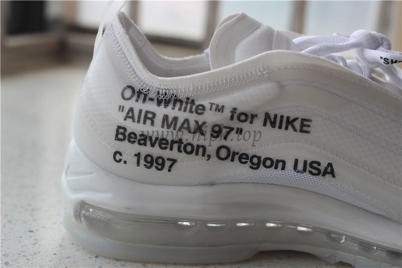 God Nike Air Max 97 OG “Off White” retail materials