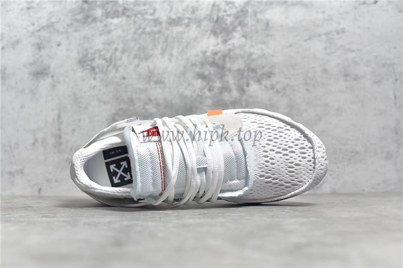 God OFF White Presto 2.0 White The Ten retail versionready