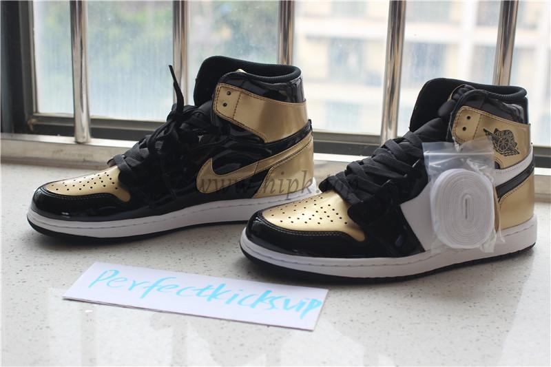 PK God Air Jordan 1 Gold toe best version