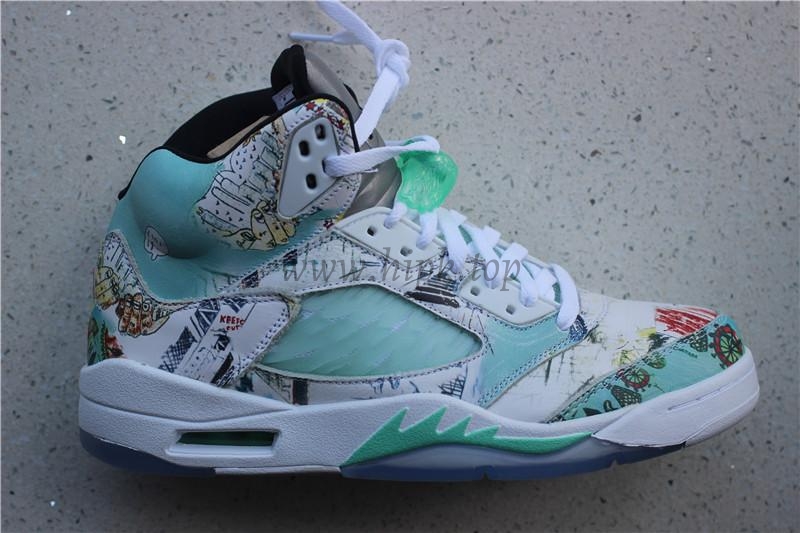 Authentic Air Jordan 5 wing