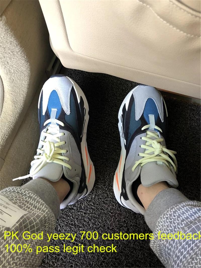 PK GOD YEEZY WAVE RUNNER 700 OG ‘SOLID GREY’ LIMITED REAL MATERIALS