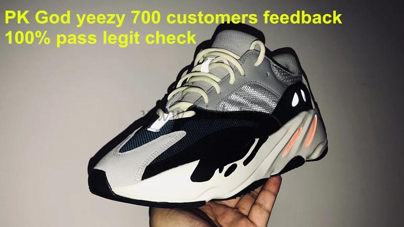 PK GOD YEEZY WAVE RUNNER 700 OG ‘SOLID GREY’ LIMITED REAL MATERIALS