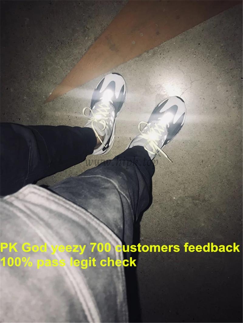 PK GOD YEEZY WAVE RUNNER 700 OG ‘SOLID GREY’ LIMITED REAL MATERIALS