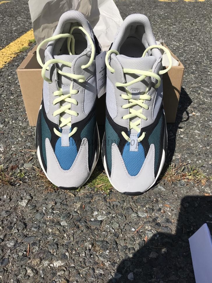 PK GOD YEEZY WAVE RUNNER 700 OG ‘SOLID GREY’ LIMITED REAL MATERIALS