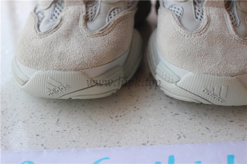 God Yeezy 500 Salt EE7287 retail sample version ready