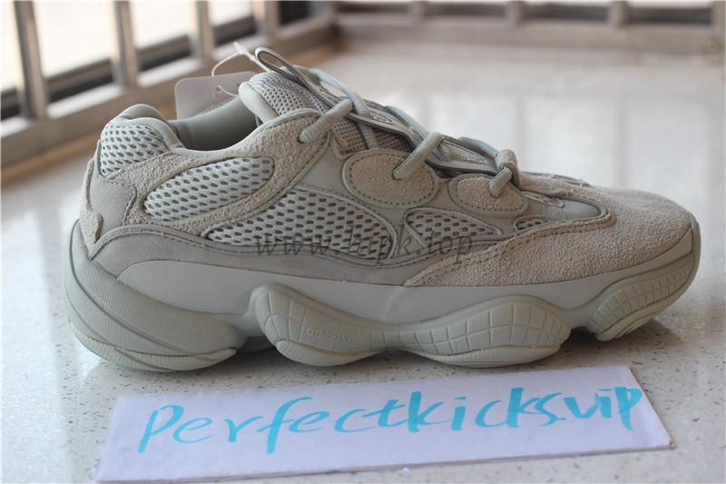 God Yeezy 500 Salt EE7287 retail sample version ready