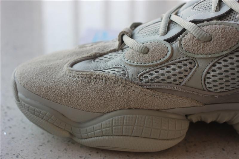 God Yeezy 500 Salt EE7287 retail sample version ready