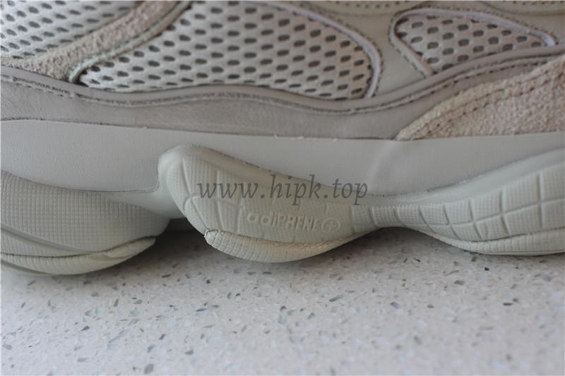 God Yeezy 500 Salt EE7287 retail sample version ready