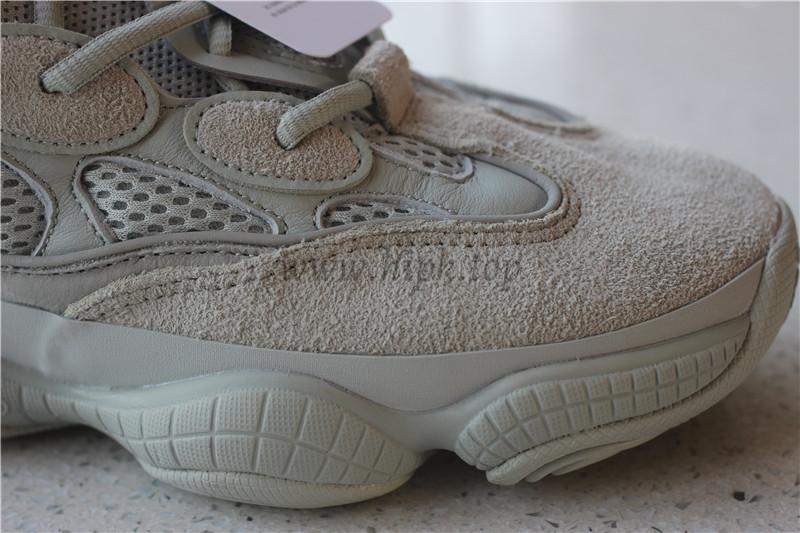 God Yeezy 500 Salt EE7287 retail sample version ready