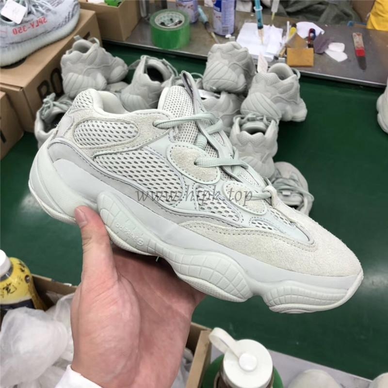 God Yeezy 500 Salt EE7287 retail sample version ready