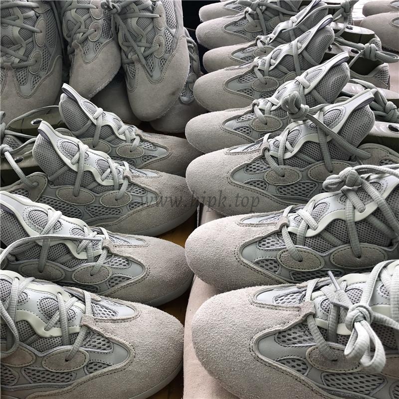 God Yeezy 500 Salt EE7287 retail sample version ready