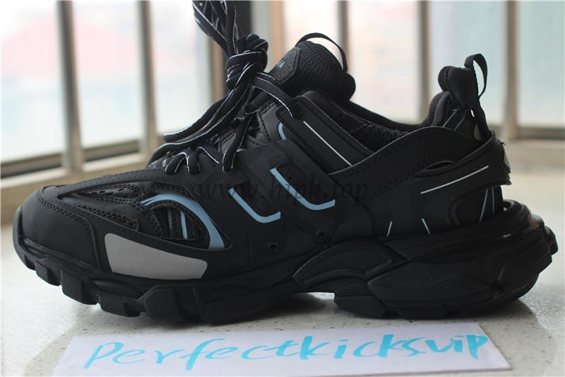 PK God exclusive Balencia Paris Track Sneakers Black Blue letter best version ready to ship