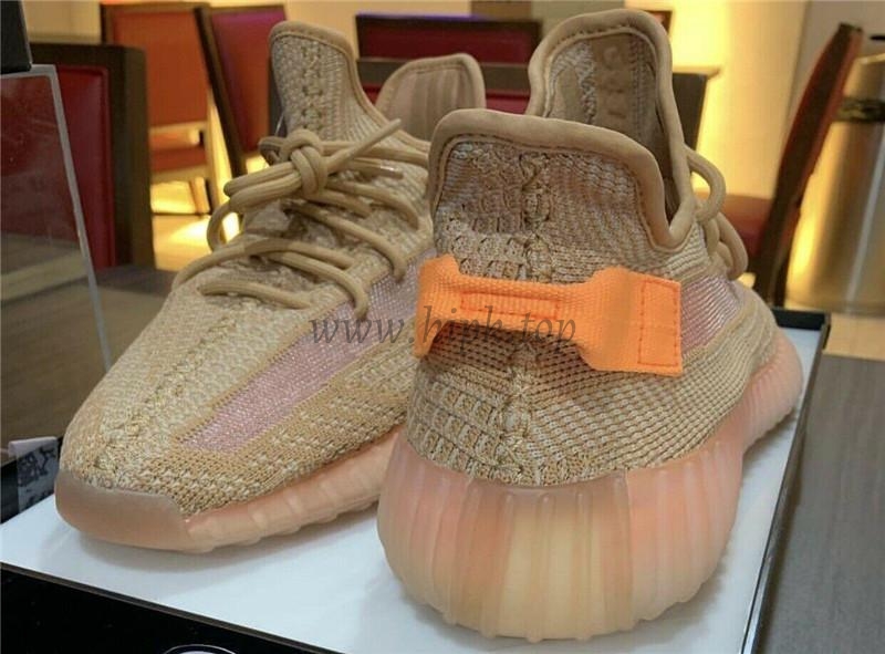 exclusive god yeezy 350 v2 clay with real premeknit from huayiyi which offer primeknit to Ad*s directly ready to ship