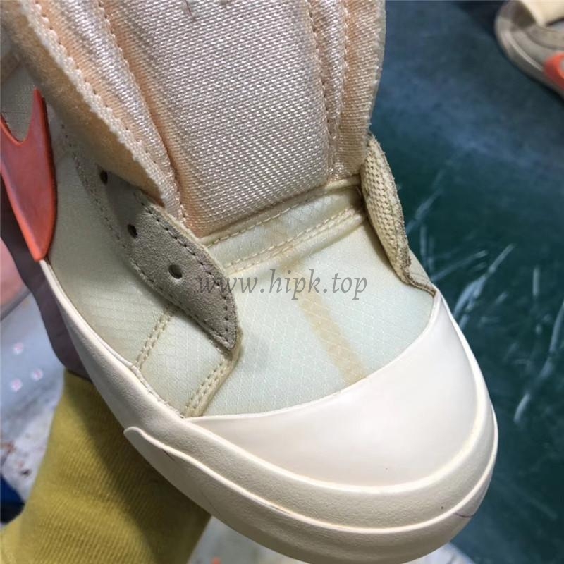 PK God OFF-WHITE x Nike Blazer Mid Orange“ALL HALLOWS EVE”retail materials ready to ship