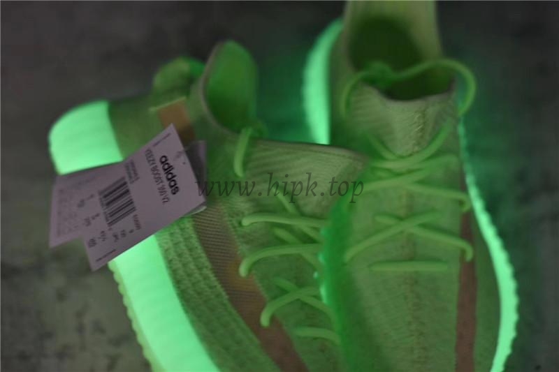 exclusive god yeezy 350 v2 gid glow with real premeknit from huayiyi which offer primeknit to Ad*s directly ready to ship