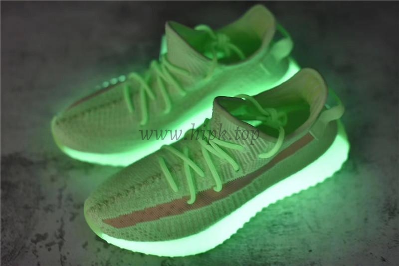 exclusive god yeezy 350 v2 gid glow with real premeknit from huayiyi which offer primeknit to Ad*s directly ready to ship