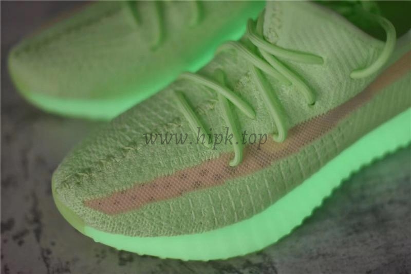 exclusive god yeezy 350 v2 gid glow with real premeknit from huayiyi which offer primeknit to Ad*s directly ready to ship