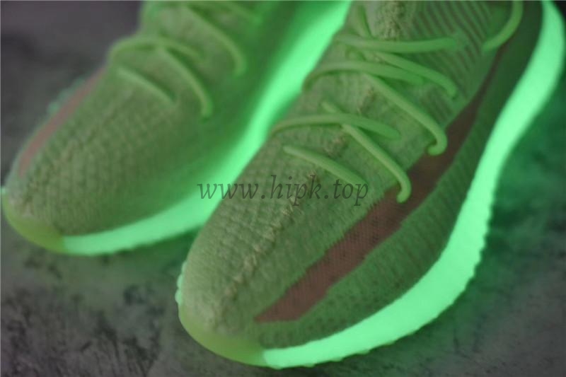 exclusive god yeezy 350 v2 gid glow with real premeknit from huayiyi which offer primeknit to Ad*s directly ready to ship