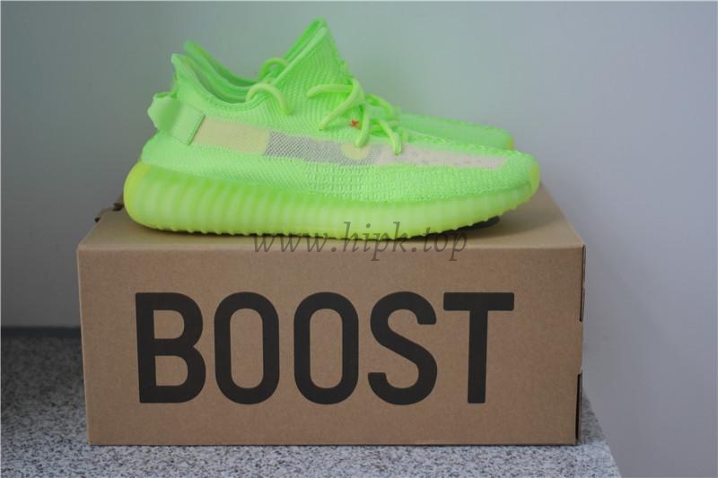 exclusive god yeezy 350 v2 gid glow with real premeknit from huayiyi which offer primeknit to Ad*s directly ready to ship