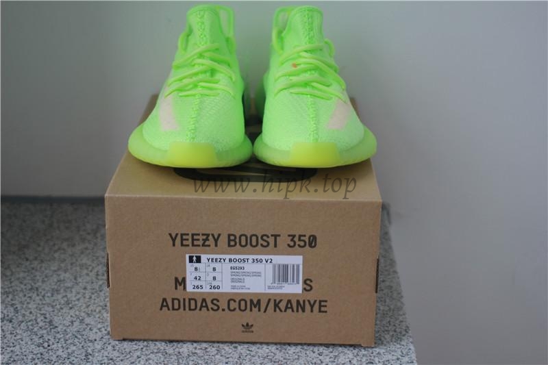 exclusive god yeezy 350 v2 gid glow with real premeknit from huayiyi which offer primeknit to Ad*s directly ready to ship