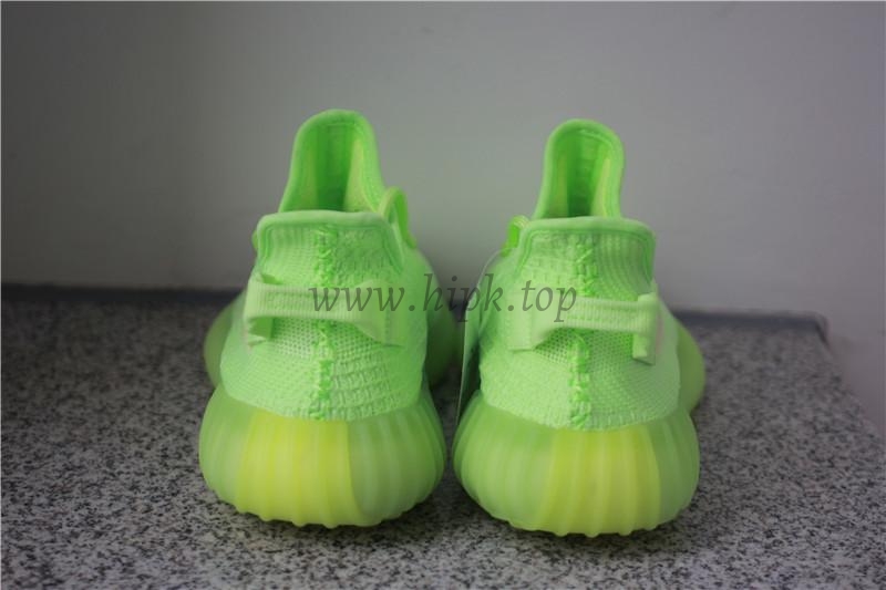 exclusive god yeezy 350 v2 gid glow with real premeknit from huayiyi which offer primeknit to Ad*s directly ready to ship