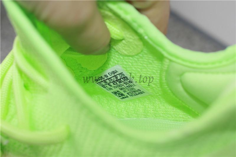 exclusive god yeezy 350 v2 gid glow with real premeknit from huayiyi which offer primeknit to Ad*s directly ready to ship