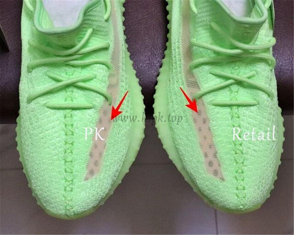 exclusive god yeezy 350 v2 gid glow with real premeknit from huayiyi which offer primeknit to Ad*s directly ready to ship