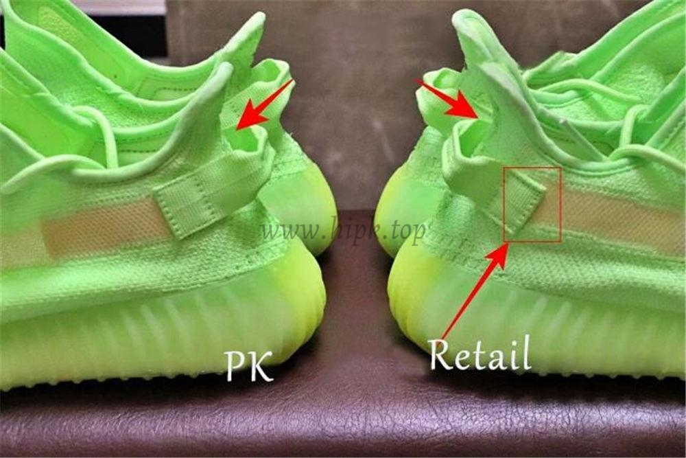 exclusive god yeezy 350 v2 gid glow with real premeknit from huayiyi which offer primeknit to Ad*s directly ready to ship