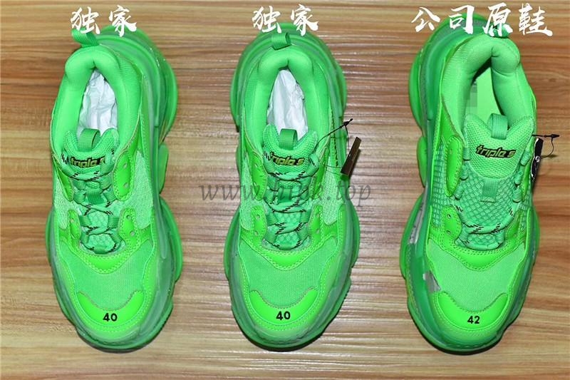 PK GOD PARIS TRIPLE S TRAINER All Green ready to ship