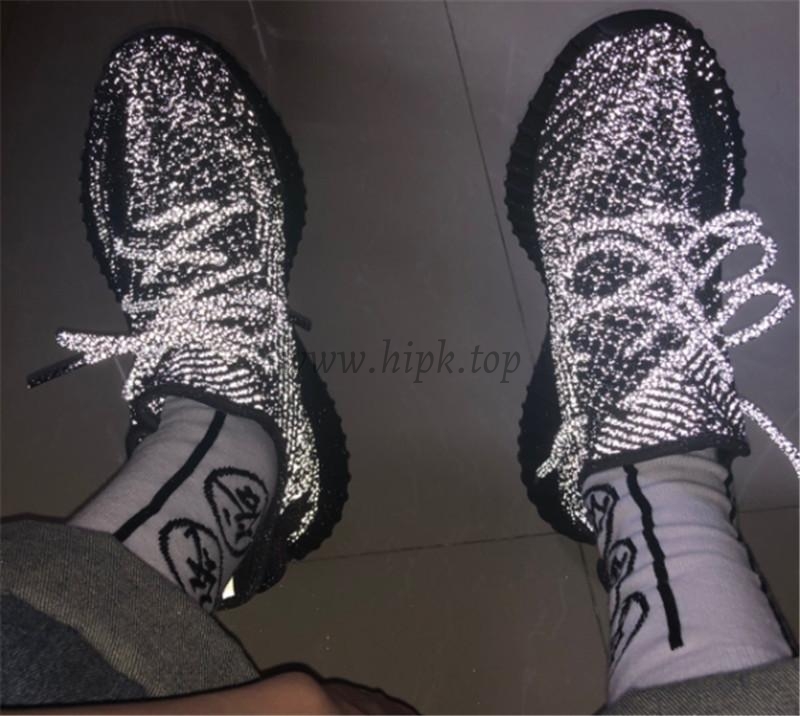 exclusive pk god yeezy 350 v2 black 3m with real premeknit from huayiyi which offer primeknit to Ad*s directly ready to ship