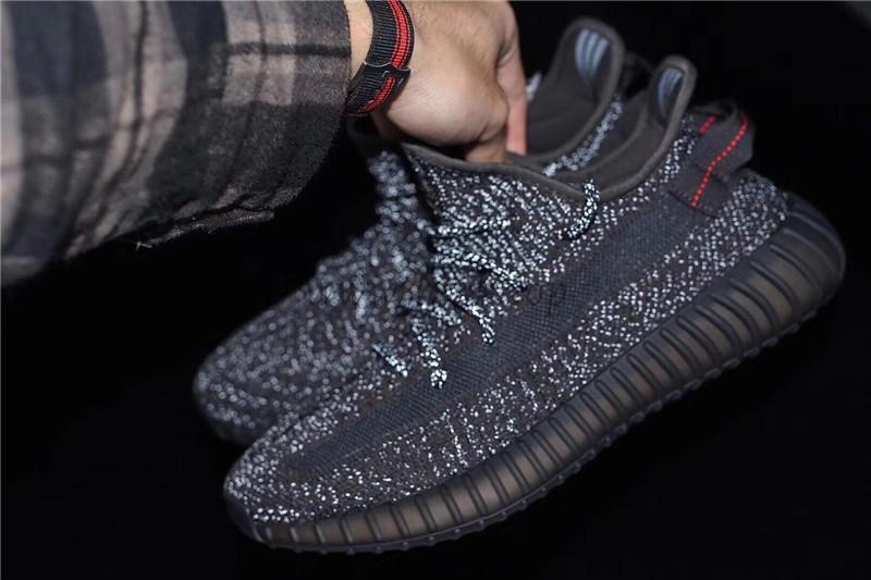 exclusive pk god yeezy 350 v2 black 3m with real premeknit from huayiyi which offer primeknit to Ad*s directly ready to ship