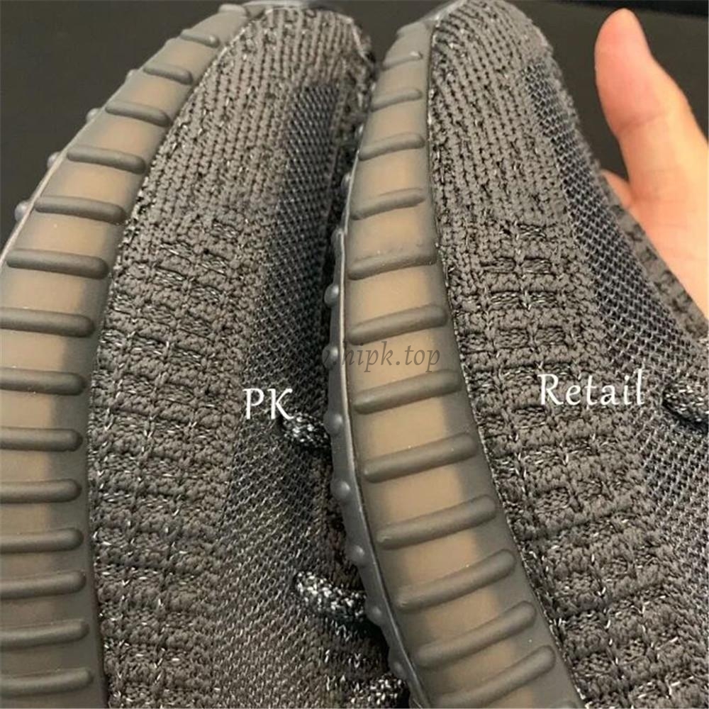 exclusive pk god yeezy 350 v2 black 3m with real premeknit from huayiyi which offer primeknit to Ad*s directly ready to ship