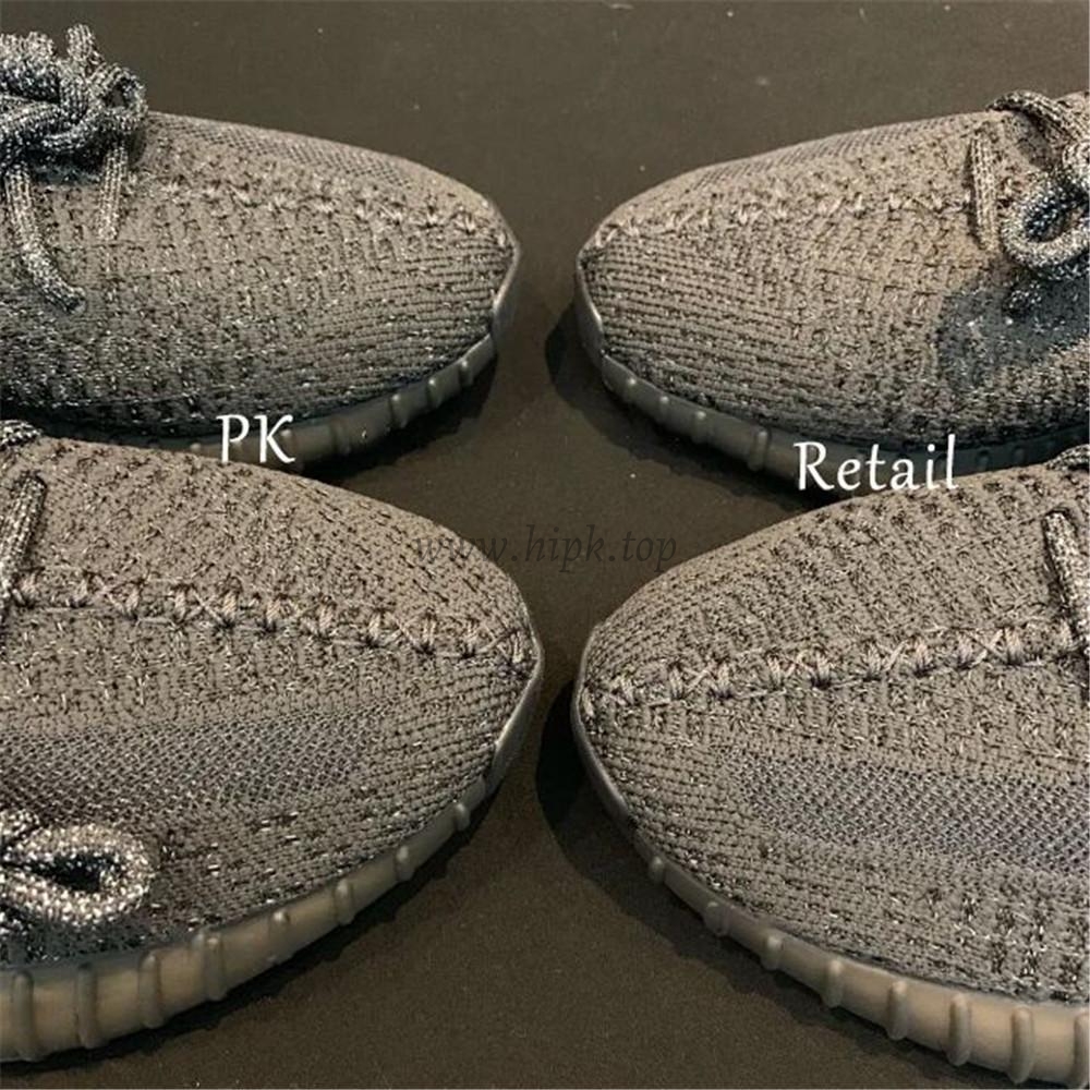 exclusive pk god yeezy 350 v2 black 3m with real premeknit from huayiyi which offer primeknit to Ad*s directly ready to ship