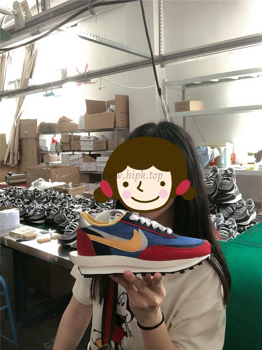 PK God Sacai X Nike LDV Waffle Blue Multi retail matearials ready to ship