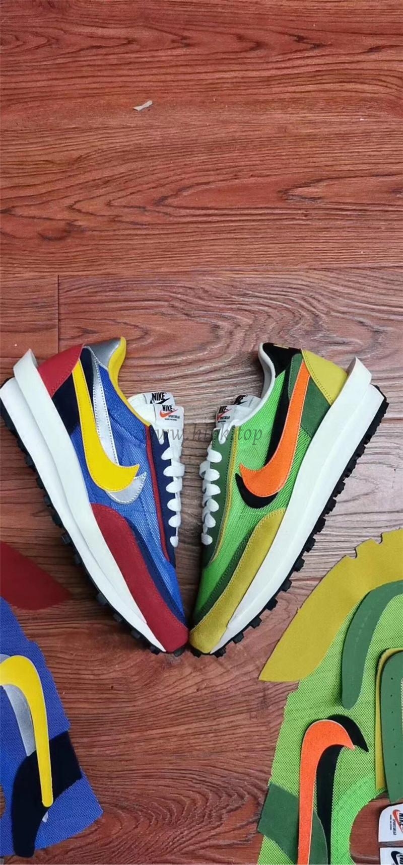 PK God Sacai X Nike LDV Waffle Blue Multi retail matearials ready to ship