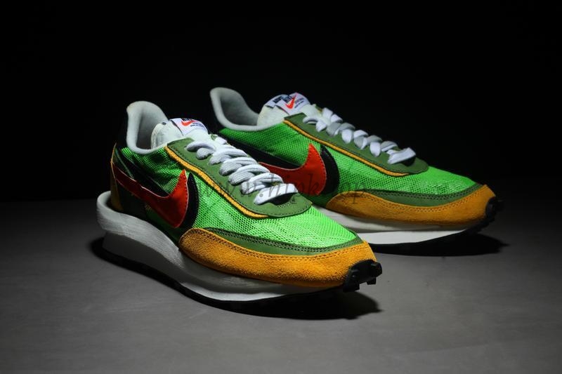 PK God Sacai X Nike LDV Waffle Green Multi retail matearials ready to ship