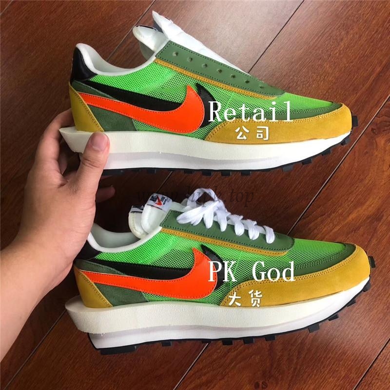 PK God Sacai X Nike LDV Waffle Green Multi retail matearials ready to ship