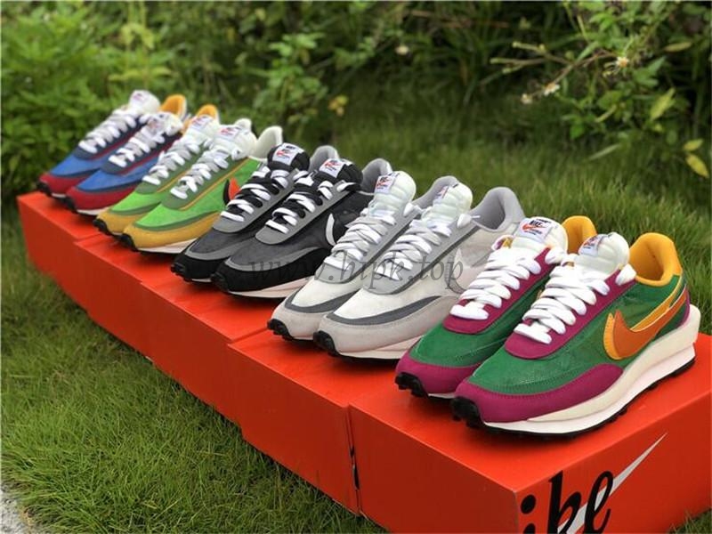 PK God Sacai X Nike LDV Waffle Green Multi retail matearials ready to ship