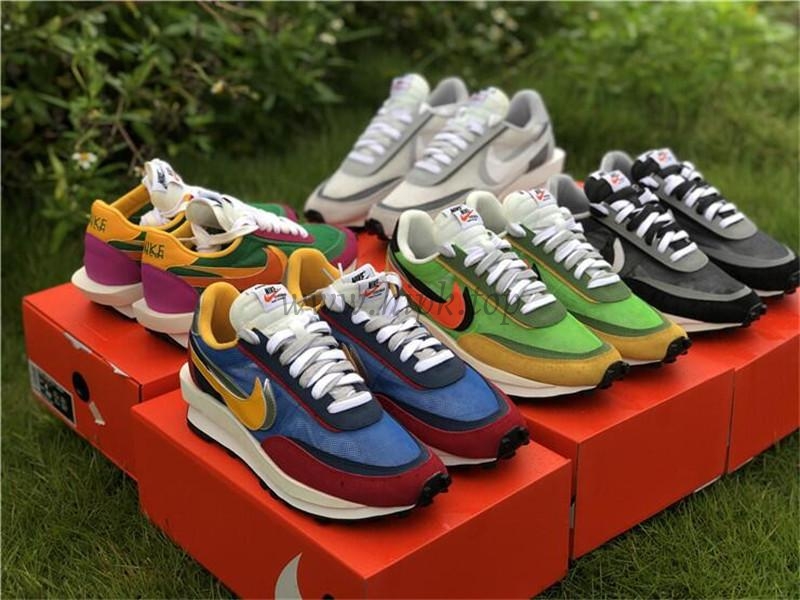 PK God Sacai X Nike LDV Waffle Green Multi retail matearials ready to ship